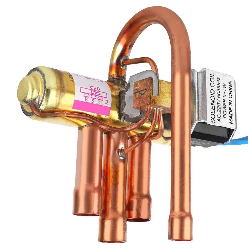 Strnek Four-way Reversing Valve Copper 1.5P-2P | HVAC Refrigeration Accessory - view 5