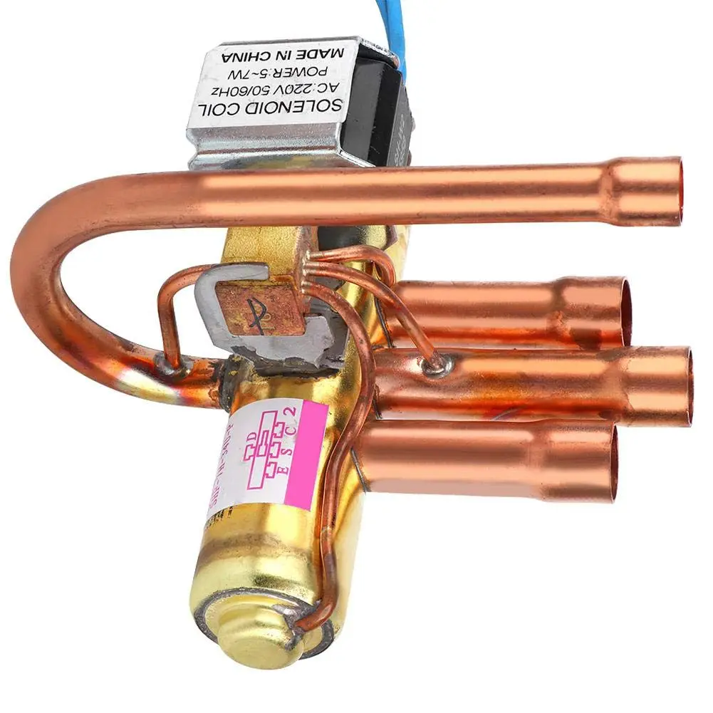 Strnek Four-way Reversing Valve Copper 1.5P-2P | HVAC Refrigeration Accessory - view 6
