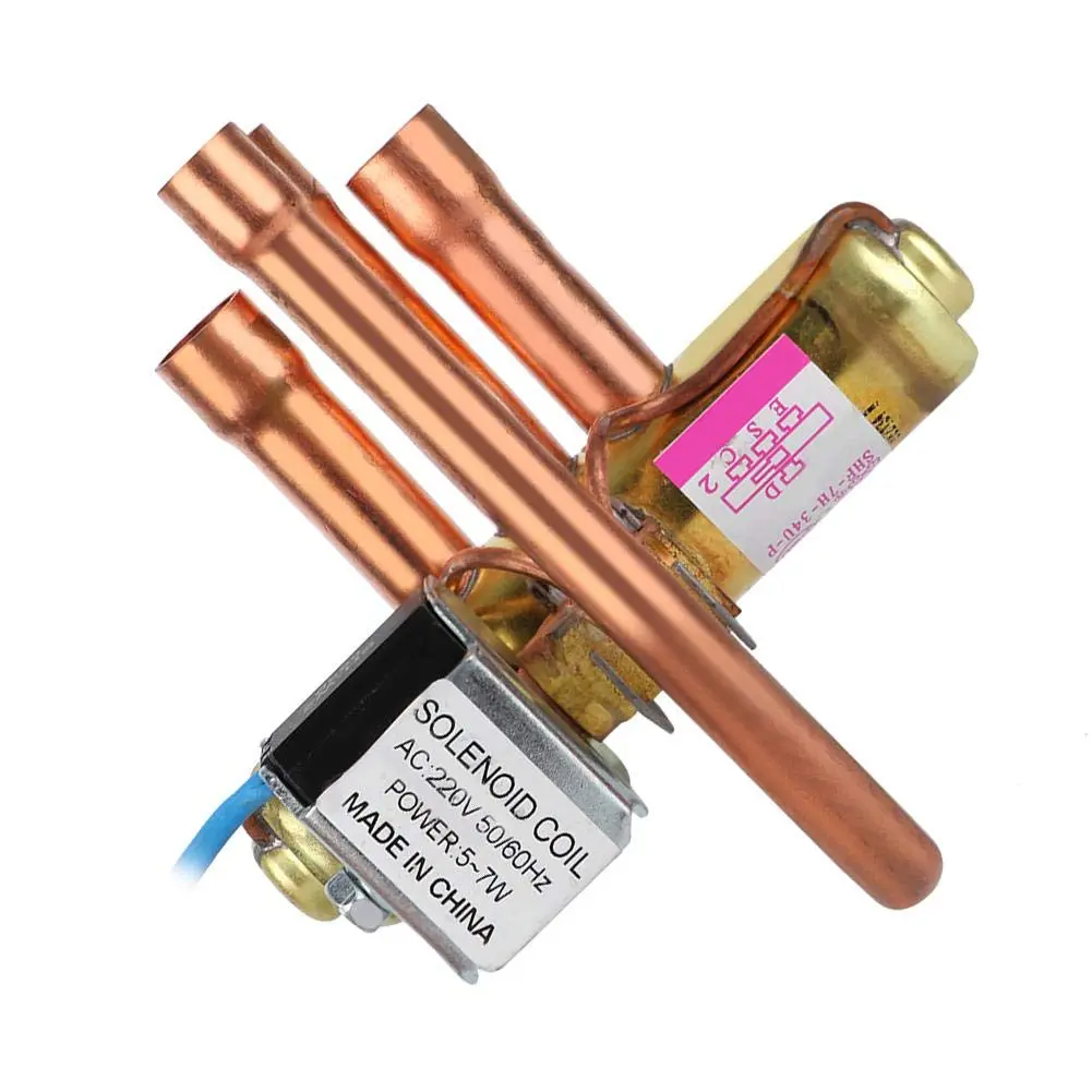 Strnek Four-way Reversing Valve Copper 1.5P-2P | HVAC Refrigeration Accessory - view 7