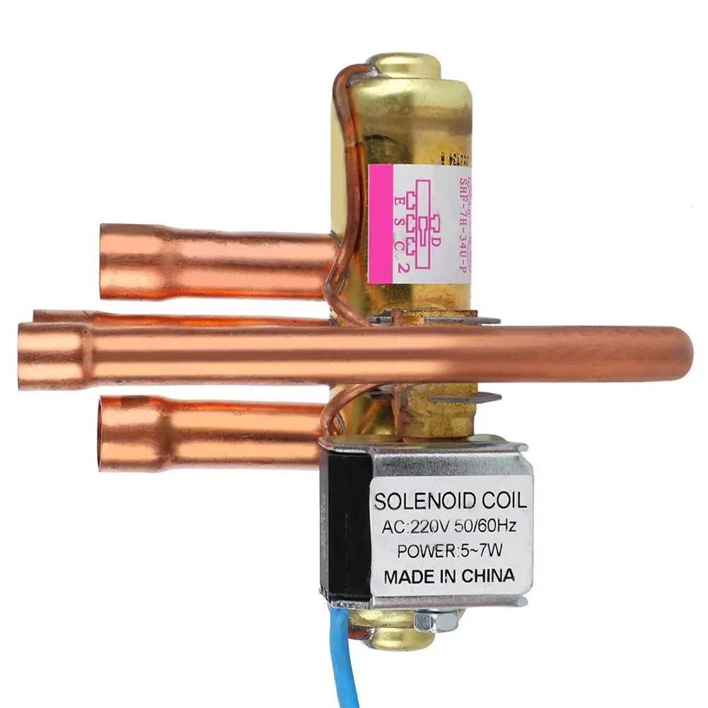 Strnek Four-way Reversing Valve Copper 1.5P-2P | HVAC Refrigeration Accessory - view 4