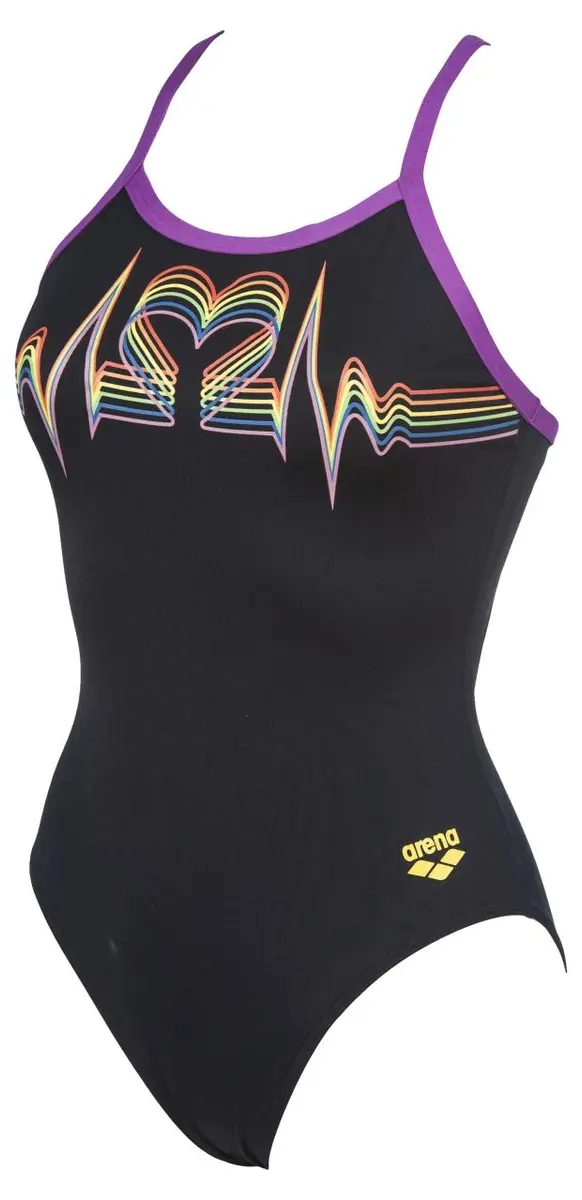 ARENA Pride Light Drop Back MaxLife One Piece Swimsuit | Chlorine-Resistant, 24 - view 3