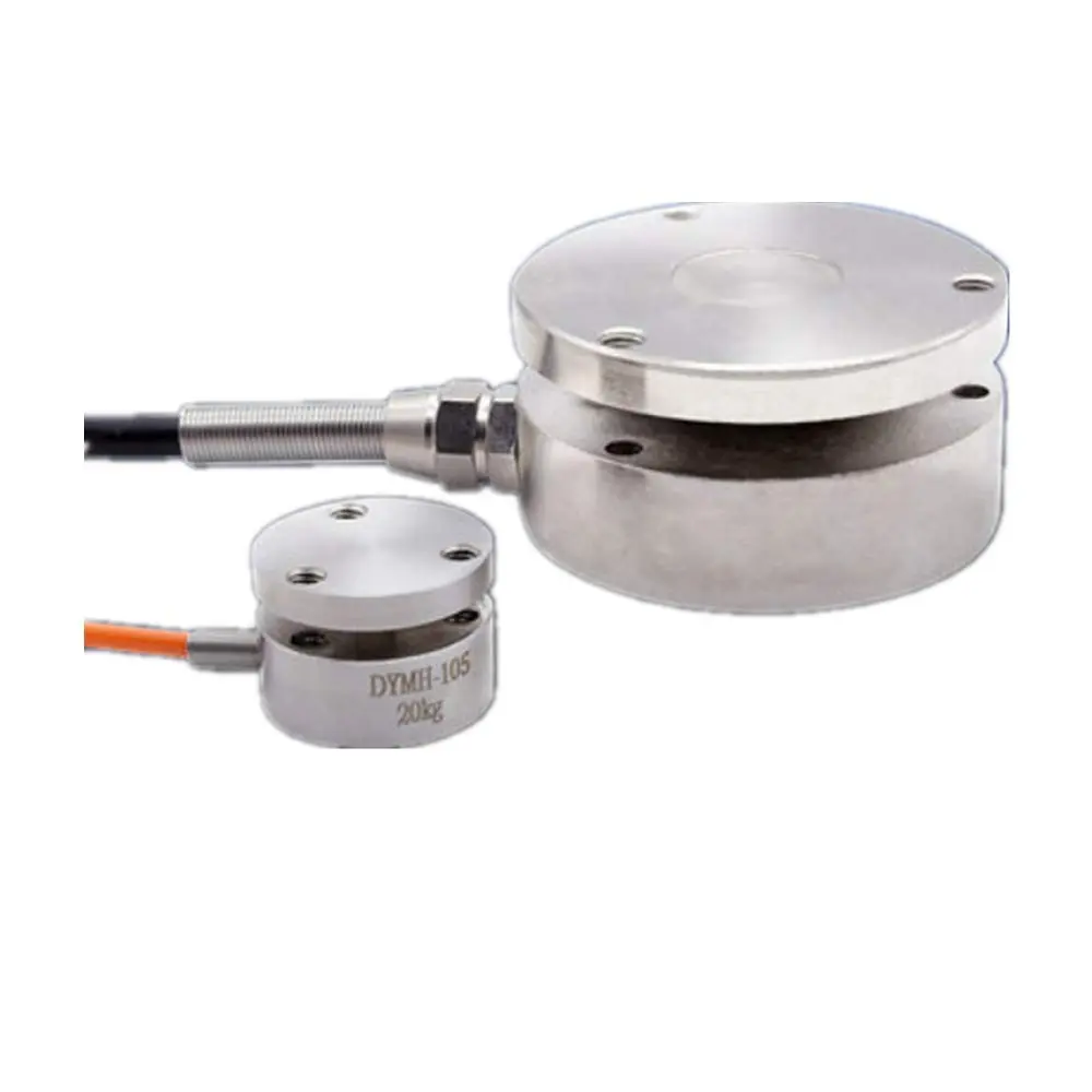 CALT 1T Flat Membrane Box Load Cell Sensor with φ58 Diameter | Force Measurement for Industrial Automation - view 2