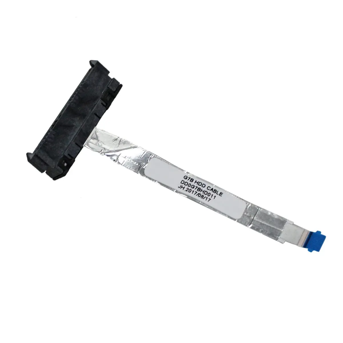 Zahara SATA HDD Hard Drive Connector Cable for HP 15-CS 15-cs0053cl 15-cs0051wm | 78mm Length, Black, Plastic - main product image