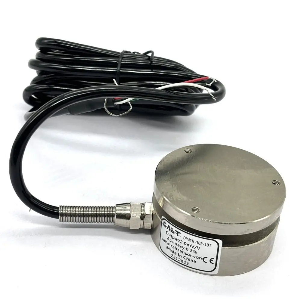 CALT 10T Flat Membrane Box Load Cell φ58 | Impact Force Measurement Sensor - view 2
