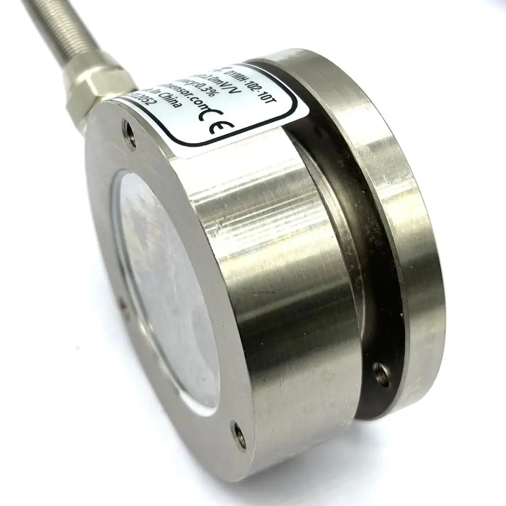 CALT 10T Flat Membrane Box Load Cell φ58 | Impact Force Measurement Sensor - view 3