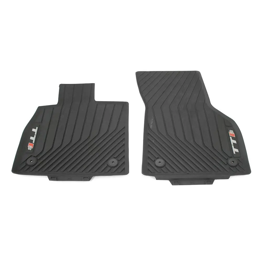 Audi Rubber Floor Mats 8S0061221041 | All-Weather Vehicle Specific Fit, Black (70-120 chars) - main product image
