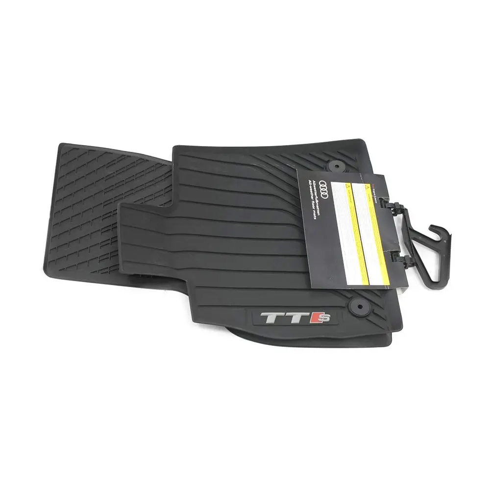 Audi Rubber Floor Mats 8S0061221041 | All-Weather Vehicle Specific Fit, Black (70-120 chars) - view 3