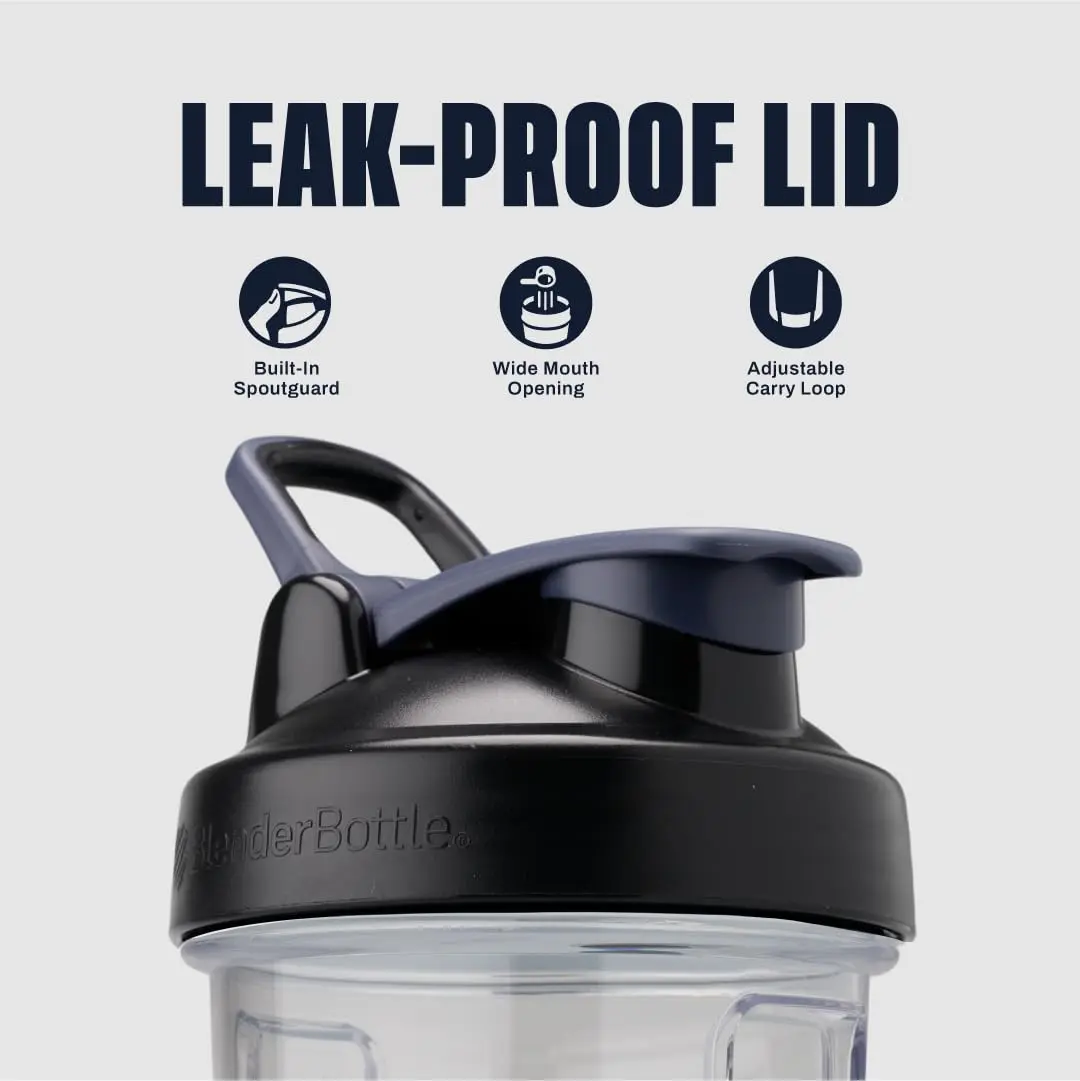 BlenderBottle Pro Series Shaker Bottle 710ml (24 oz) with BlenderBall Whisk | Leak-Proof & BPA-Free Tritan Plastic - view 2