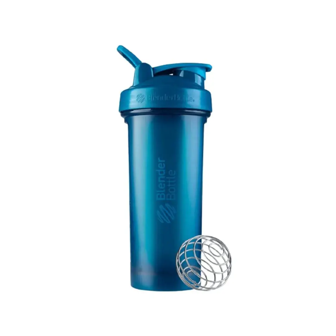 BlenderBottle Classic V2 Shaker Bottle 828 ml (28 oz) Ocean Blue | Leakproof Mixing for Protein & Smoothies - view 4
