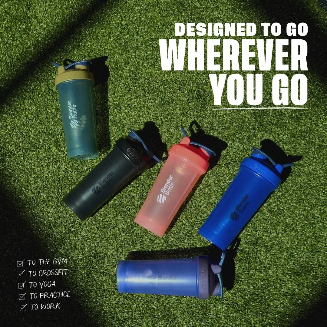 BlenderBottle Classic V2 Shaker Bottle 600ml (20 oz) | Patented Mixing System - view 5