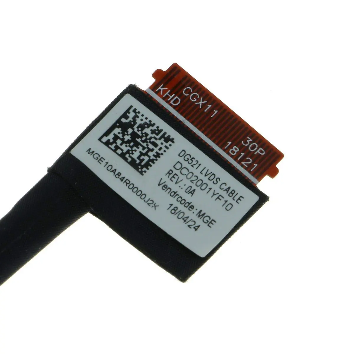 Zahara 30-Pin LCD Screen Video Display Cable for Lenovo IdeaPad 330-15IKB, 1.4cm (0.55in) x 14cm (5.51in) x 21.7cm (8.54in) - view 2
