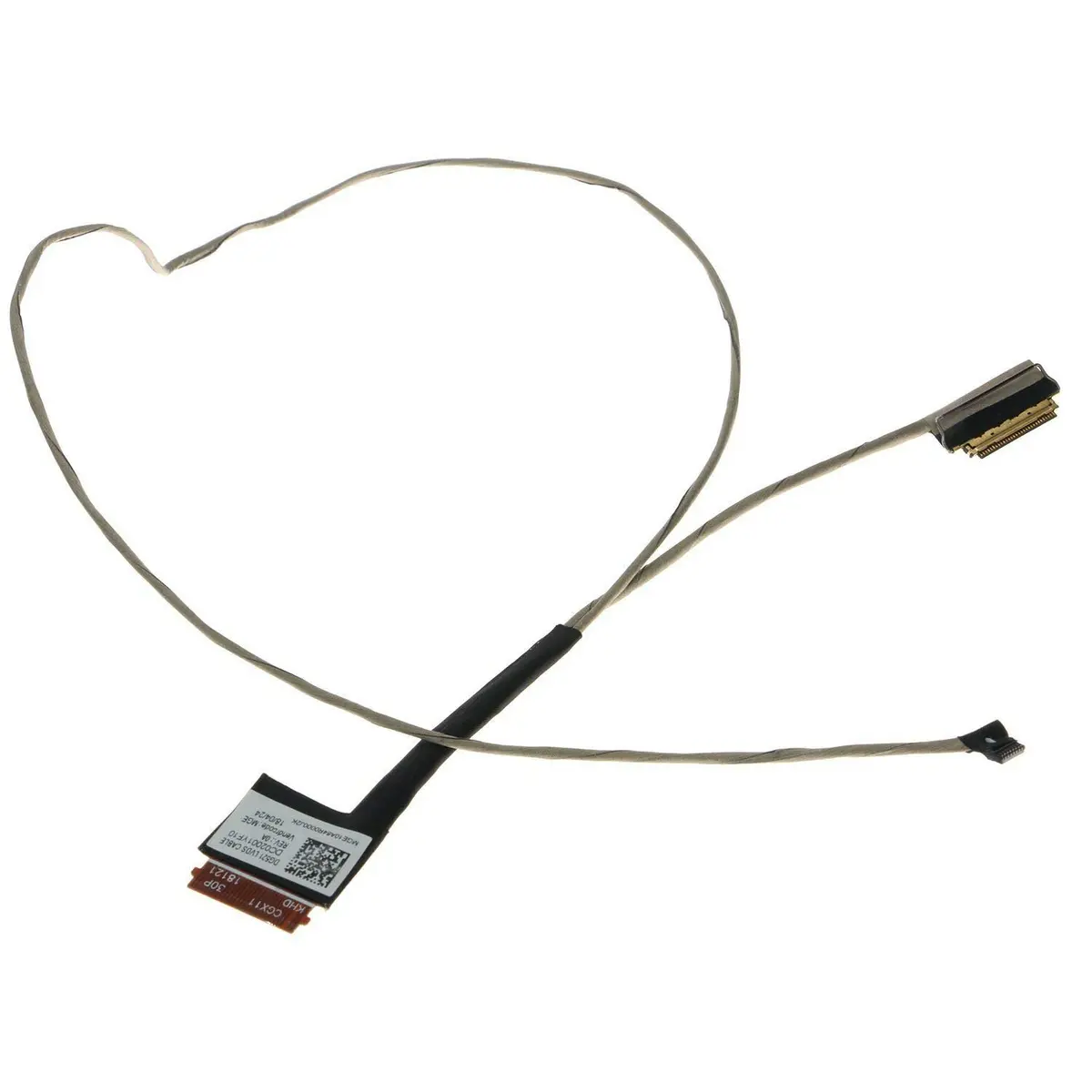 Zahara 30-Pin LCD Screen Video Display Cable for Lenovo IdeaPad 330-15IKB, 1.4cm (0.55in) x 14cm (5.51in) x 21.7cm (8.54in) - view 3