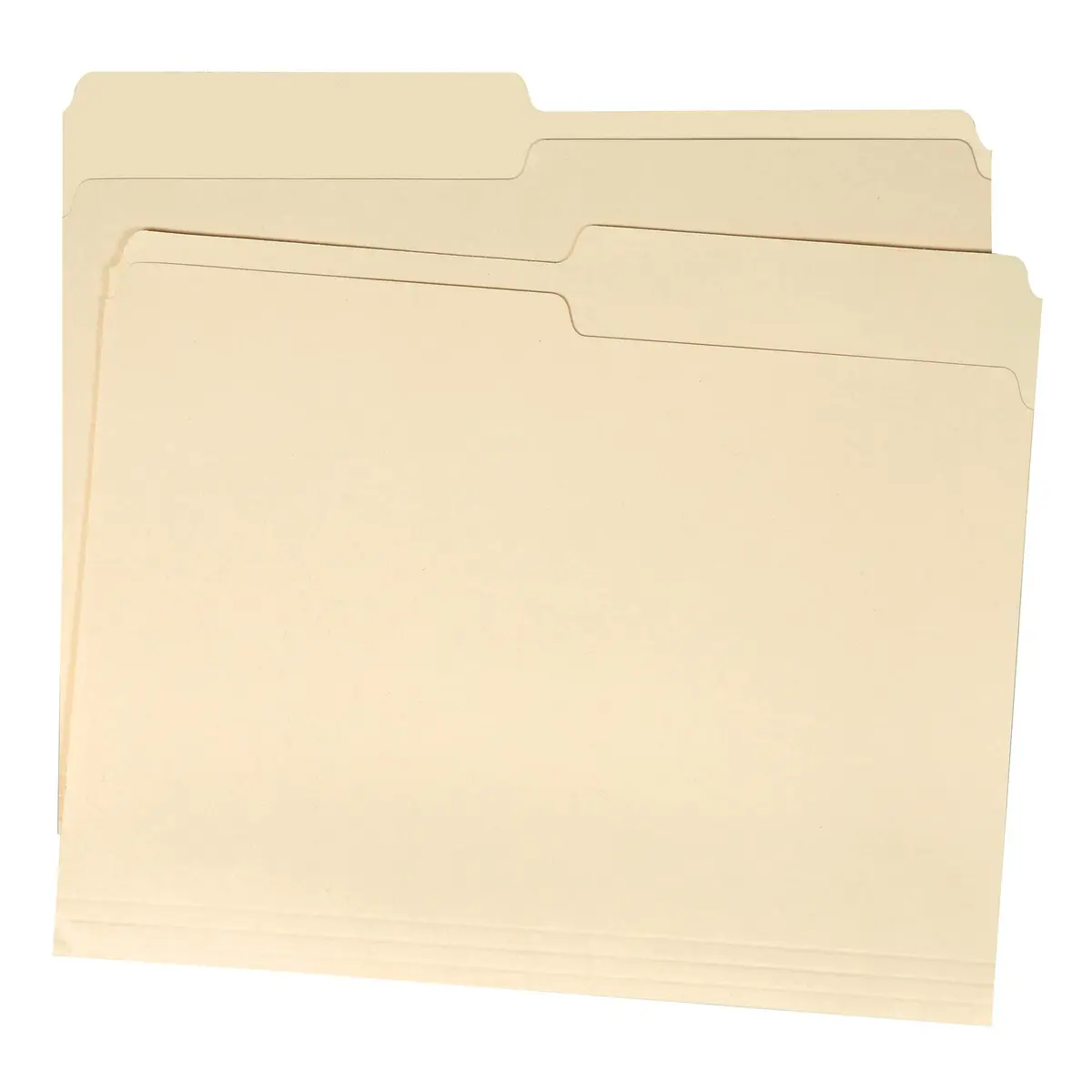 Amazon Basics Manila File Folders Letter Size 1/2 Tab 36-Pack | Professional Organization for Office and School - view 2