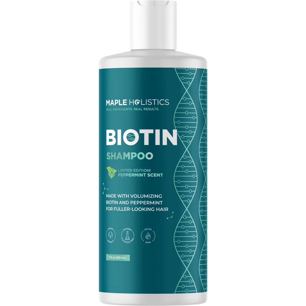 Maple Holistics Biotin Shampoo for Thinning Hair 8 Fl Oz | Invigorating Peppermint & Natural Oils for Hair Growth - view 8
