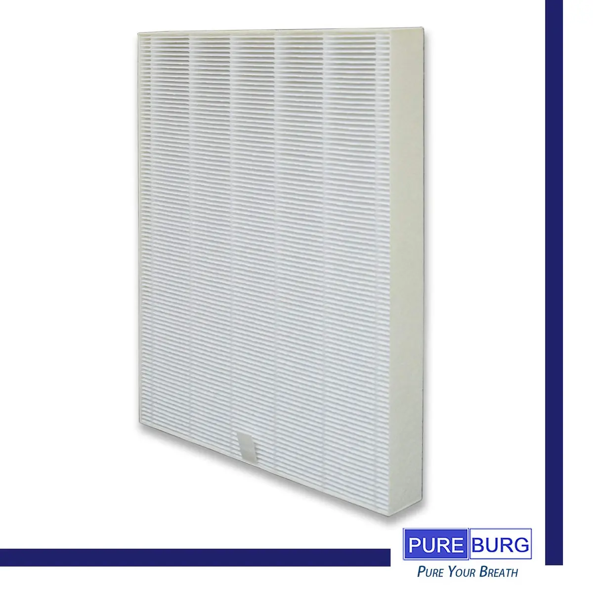 PUREBURG Replacement HEPA Filter for Sharp FP-A80UW 1 Pack | Captures 99.97% PM2.5 Dust & Pollutants - view 2
