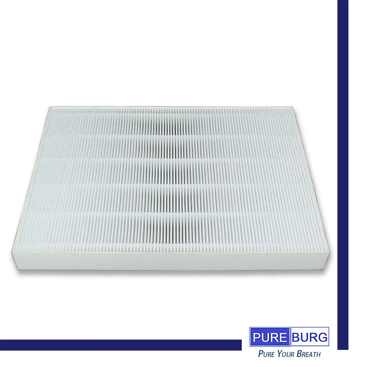 PUREBURG Replacement HEPA Filter for Sharp FP-A80UW 1 Pack | Captures 99.97% PM2.5 Dust & Pollutants - view 3