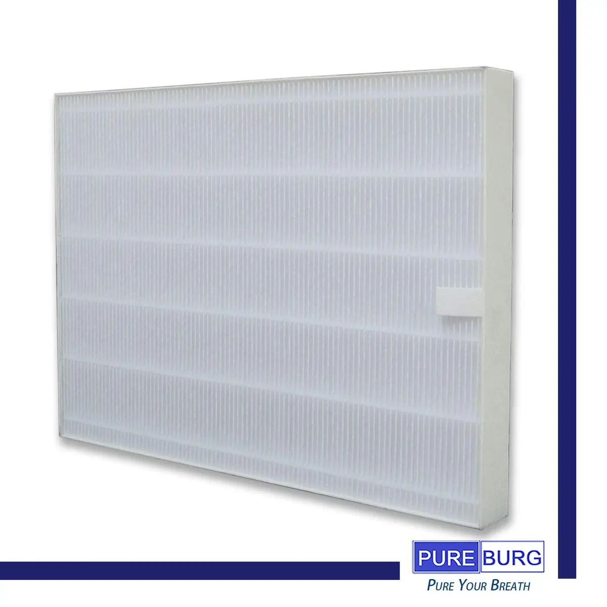 PUREBURG Replacement HEPA Filter for Sharp FP-A80UW 1 Pack | Captures 99.97% PM2.5 Dust & Pollutants - view 4