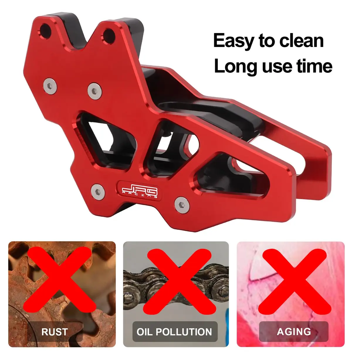 AnXin Motorcycle Chain Guide Guard Protector CNC for CRF150F 2003-2023 | Aluminum Alloy Chain Safety - view 5