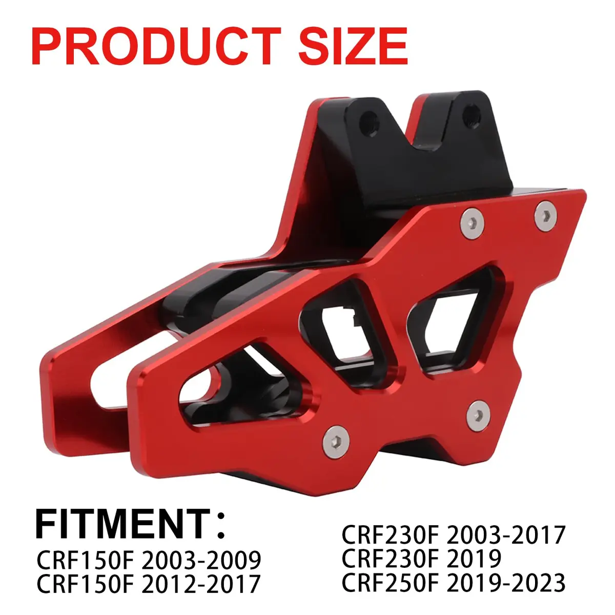 AnXin Motorcycle Chain Guide Guard Protector CNC for CRF150F 2003-2023 | Aluminum Alloy Chain Safety - view 2