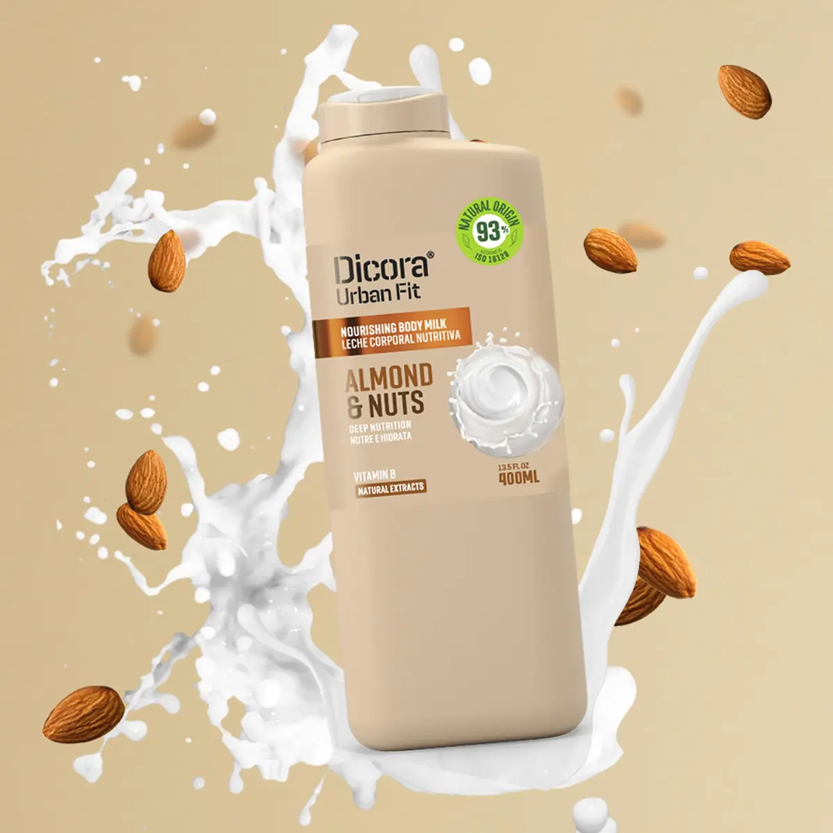 Dicora UrbanFit Nourishing Body Milk 13.5 oz | Natural Moisturizer for Dry Skin - view 3