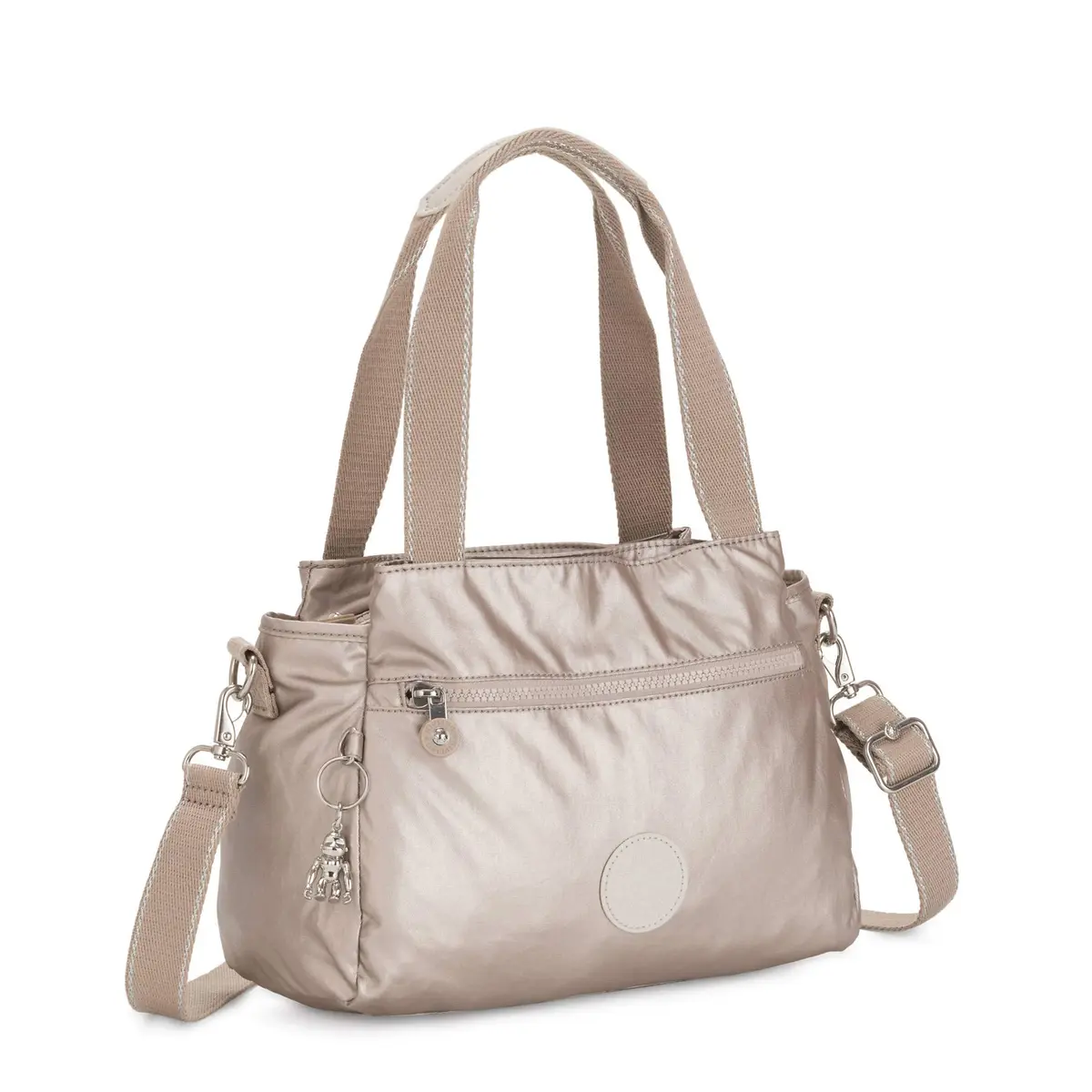 Kipling Elysia Crossbody Bag Lightweight Multi-Compartment Shoulder Bag | Water-Resistant Nylon, 11.5"L x 9"H x 5"D - view 4