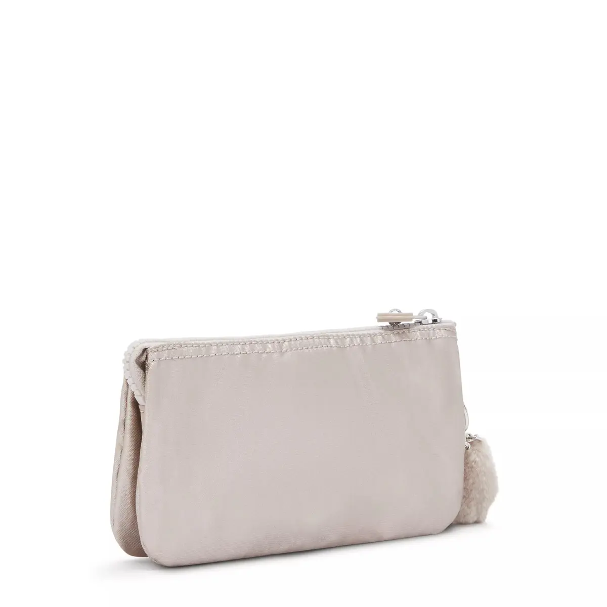 Kipling Women's Creativity Large Pouch Metallic Glow | 19cm (7.25in) x 11cm (4.25in) x 1.25cm (0.5in) - view 2