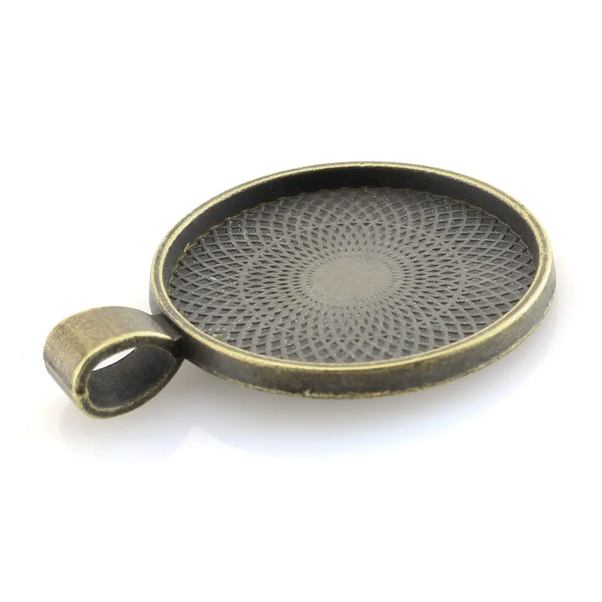 Lind Kitchen 25pcs Round Bezel Pendant Trays Setting 25mm | DIY Jewelry & Craft Base - view 4