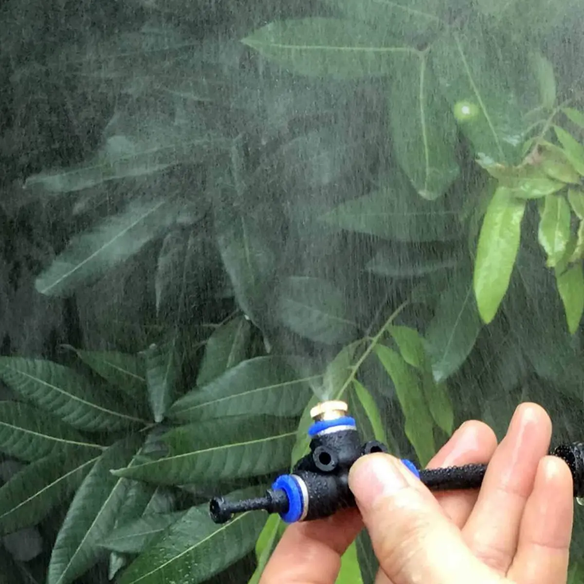 2RZ Misting Cooling System Kit 8M | Outdoor Mist System with Brass Nozzles for Garden & Patio - view 4