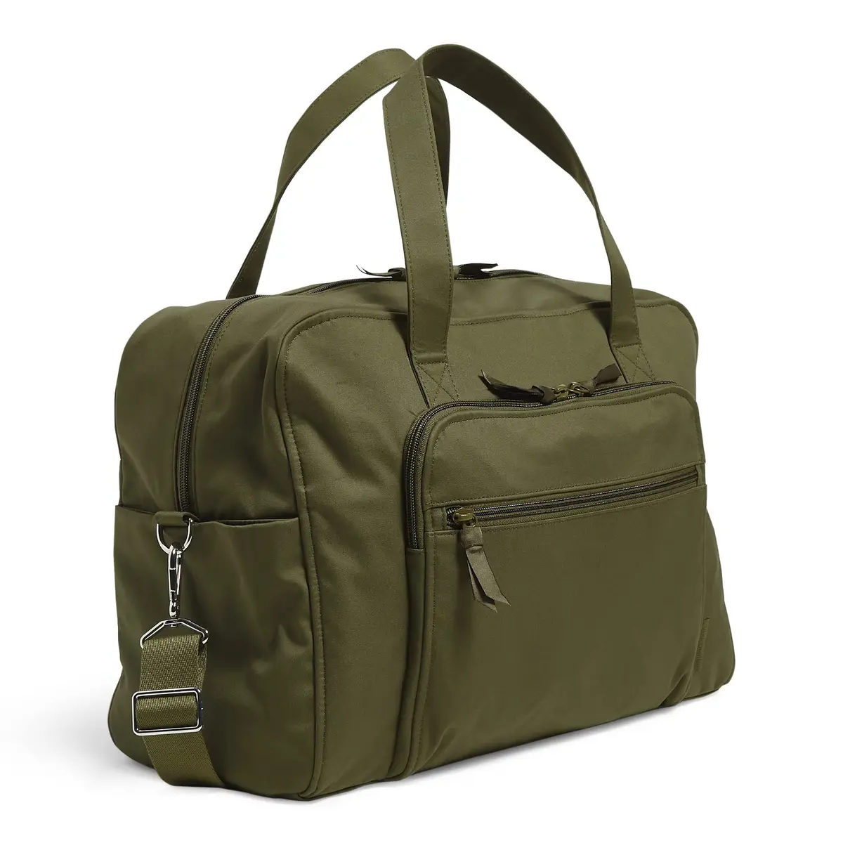 Vera Bradley Cotton Weekender Travel Bag | Sustainable Recycled Cotton, 30L Capacity, Water-Resistant, Adjustable Strap - view 2
