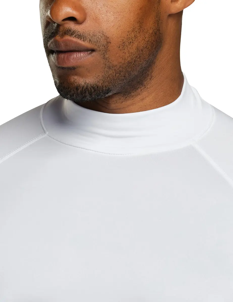 TSLA Men's Thermal Long Sleeve Compression Shirts | Mock/Turtleneck Winter Sports Base Layer Top, Small - view 7