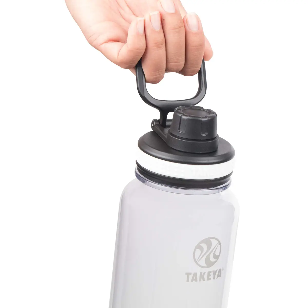Takeya Tritan Sport Water Bottle with Spout Lid 32 oz | BPA-Free & Leak-Proof Hydration - view 2