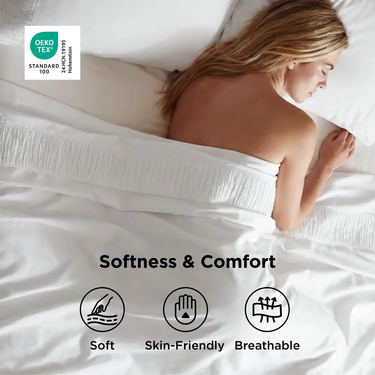 Bedsure King Size Sheets Set - 4 Pieces Soft, Breathable, Cooling Bed Sheet - view 2