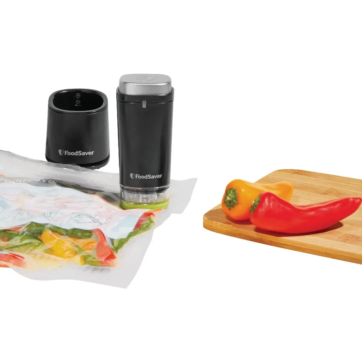 FoodSaver Hand-Held Vacuum Sealer Compact 3.00 L x 3.50 W x 8.50 H | Keeps Food Fresh 2X Longer - view 3