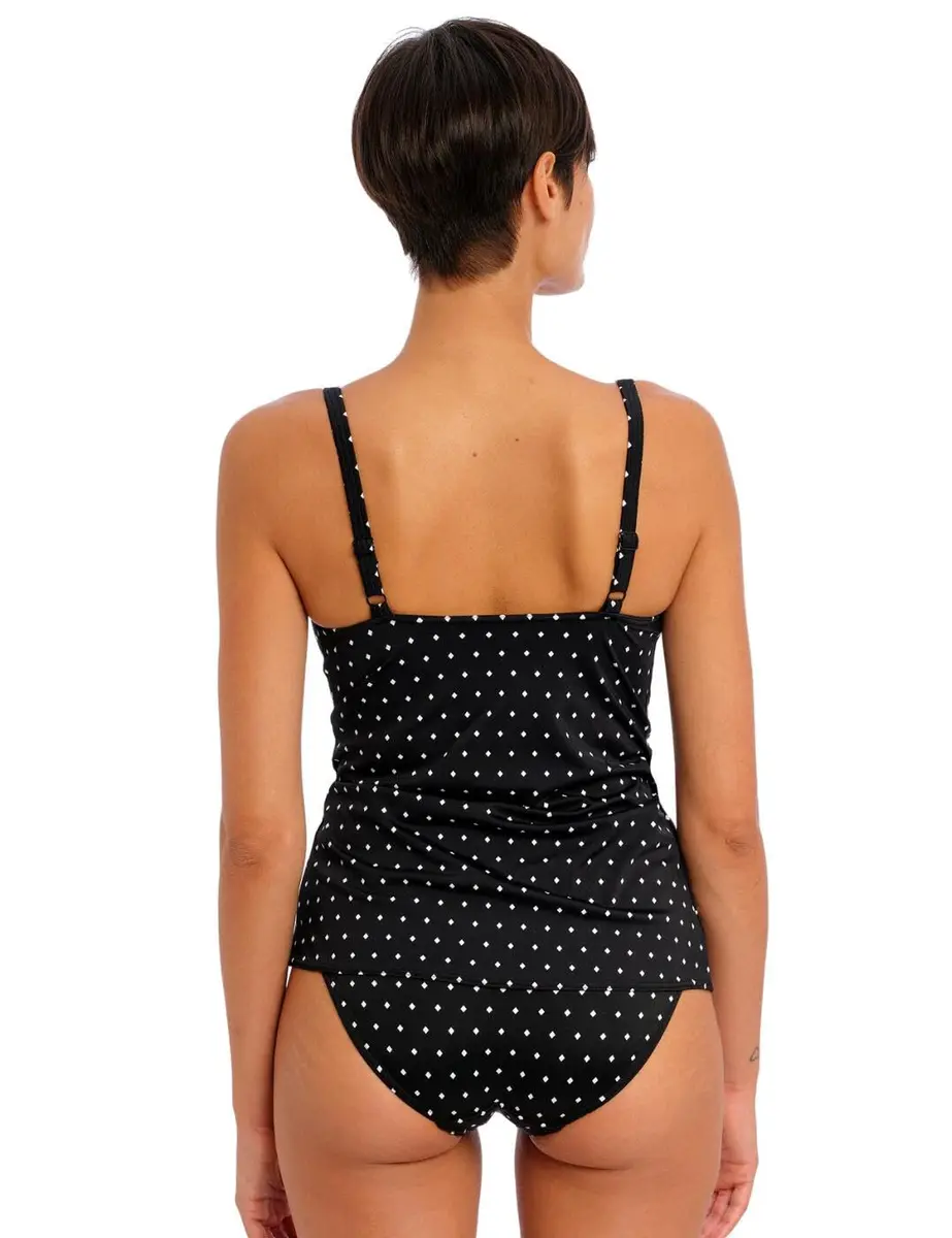Freya Women's Jewel Cove Underwire Plunge Tankini 30F Nylon Blend Support - view 6