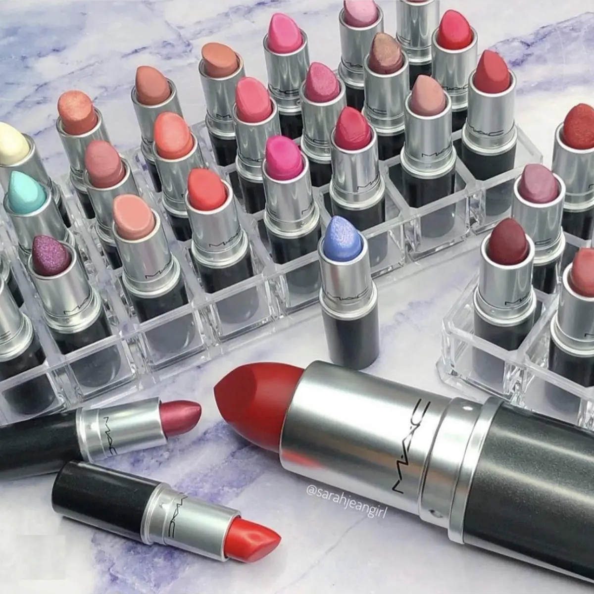 BY ALEGORY Acrylic Lipstick Makeup Organizer 24 Space | Clear Durable Acrylic - view 4