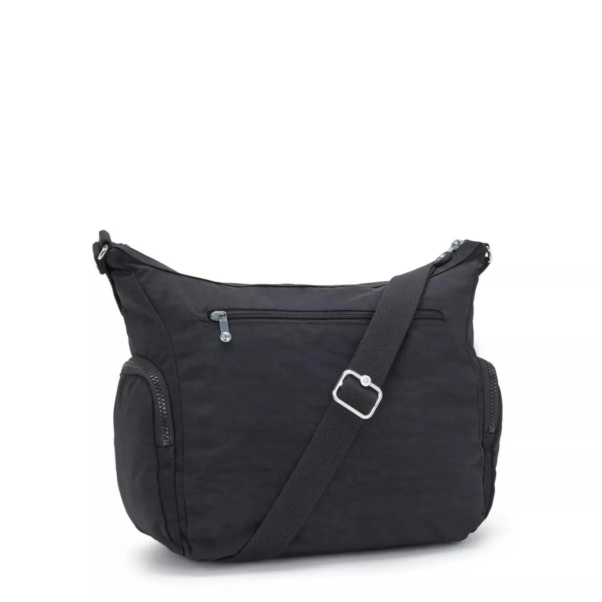 Kipling Women's Gabbie Crossbody Bag Black Noir 35.56cm (14"L) x 29.85cm (11.75"H) x 18.42cm (7.25"D) | Lightweight Everyday Purse with 7 Pockets - view 2