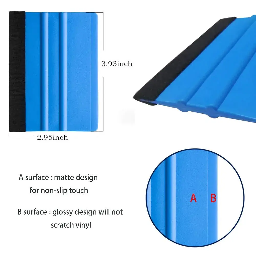 tiptopcarbon Wallpaper Tool Kit with Felt Squeegee & Seam Roller | 7-Piece Set - view 5