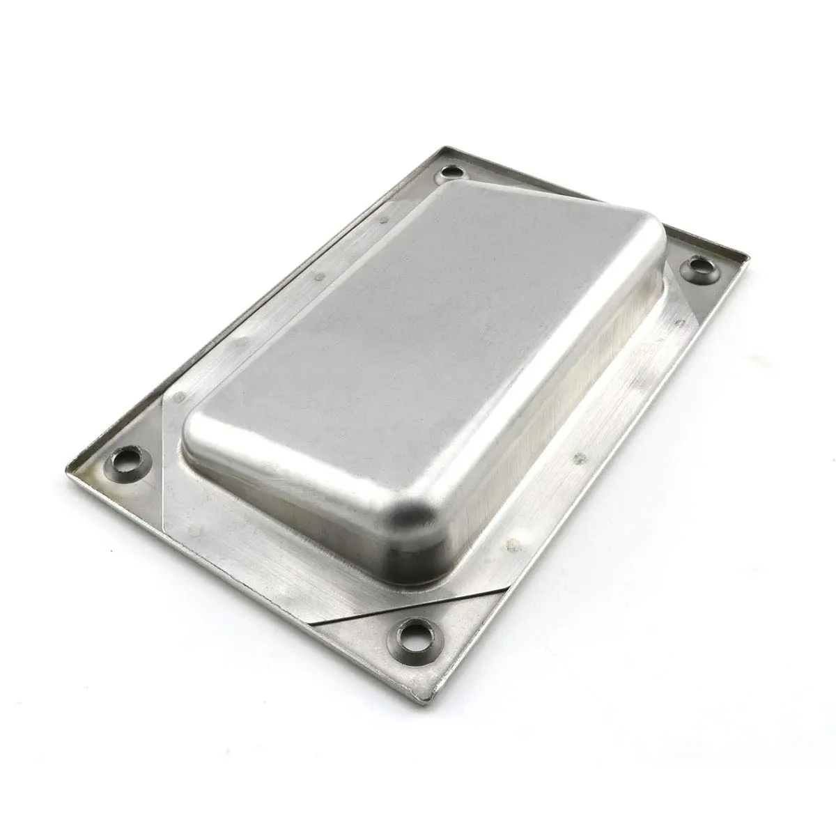 heyous Hidden Recessed Pull Handle 5x3.2 inch | Stainless Steel Square Flush Concealed Furniture Handle - view 5