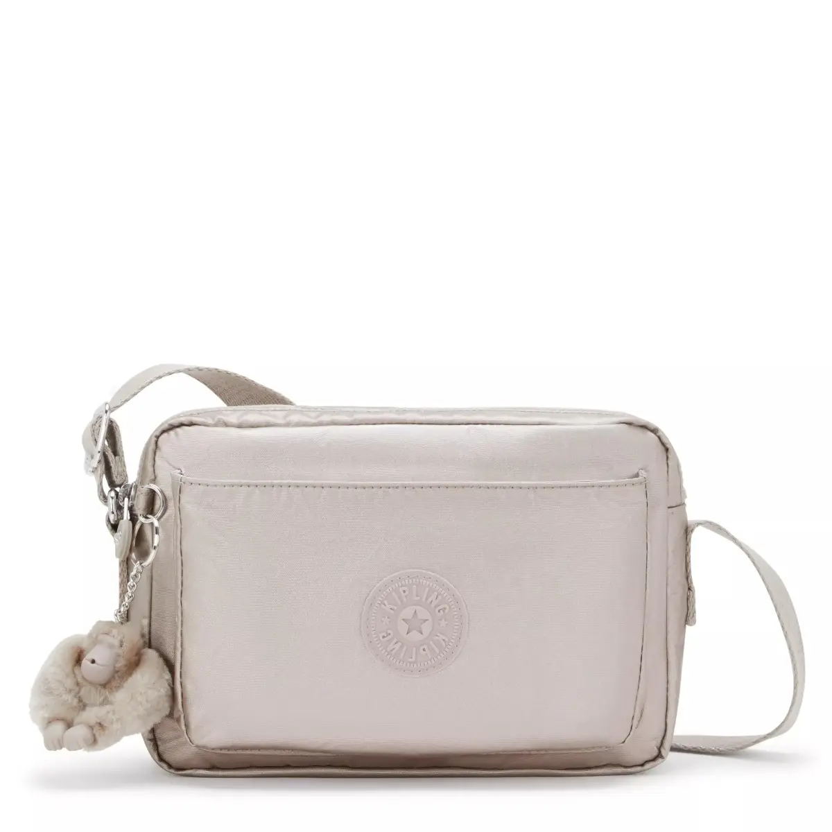 Kipling Abanu Medium Prt Metallic Glow Crossbody Bag - Lightweight & Water Resistant - main product image