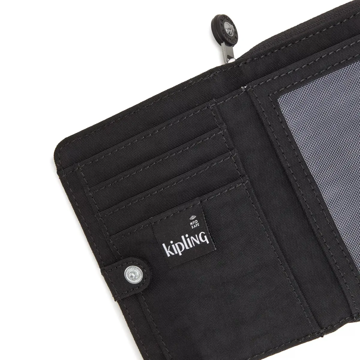 Kipling Women's Money Love Wallet, RFID Anti-Hacker Technology Wallet, Polyester Zip Closure Wallet - view 6