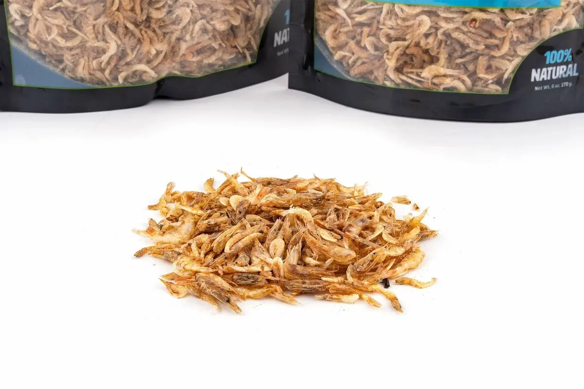 Fluker's Grub Bag Turtle Treats High Protein Freeze Dried River Shrimp 170g (6 oz) | Natural Prey for Aquatic Turtles - view 3