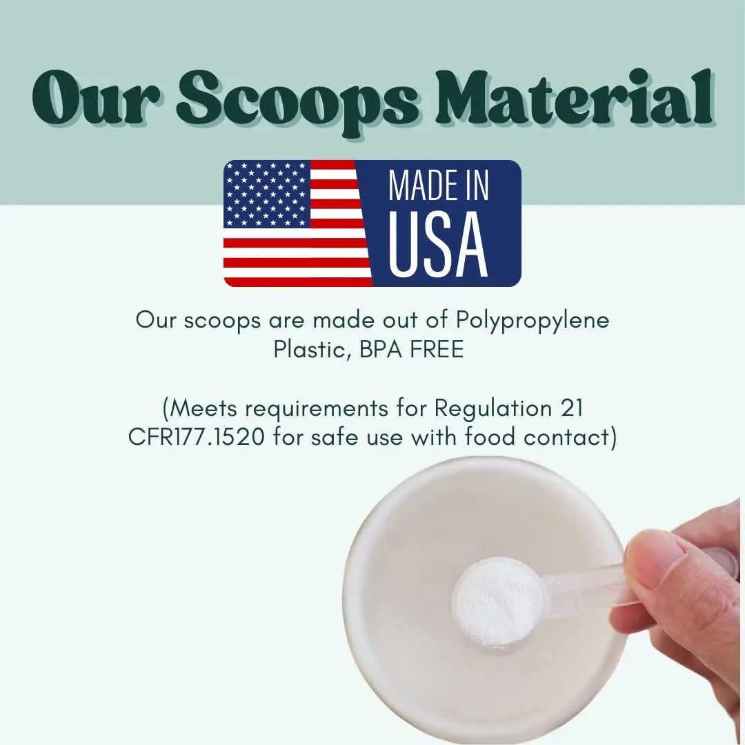 Supplement and Supply 1/8 Teaspoon (0.625 mL) Food-Grade BPA-Free Measuring Spoon Pack of 10 | Precise Portion Control - view 6