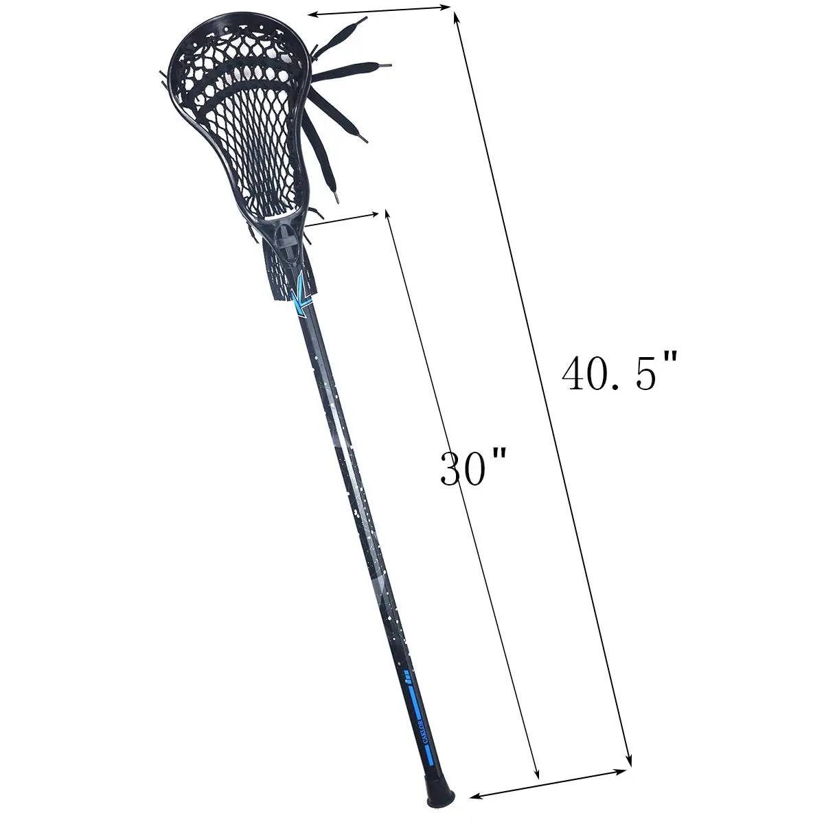 CAKLOR Complete Attack/Midfield Lacrosse Stick 41 inches (104 cm) | Lightweight Alloy Handle for Entry-Level Players - view 2