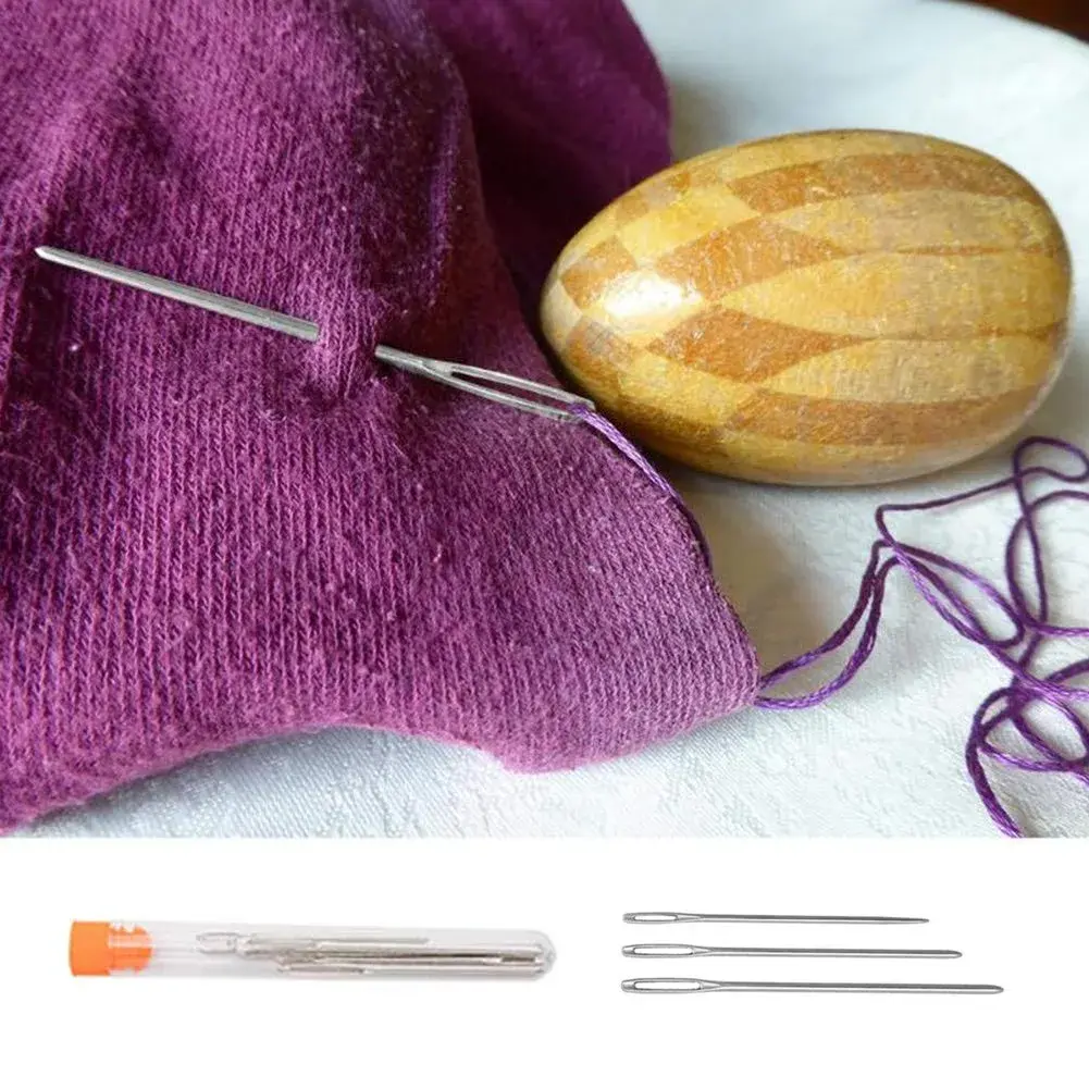 BCMRUN Knitting Needle Set 2mm-8mm (0.08-0.31 inch) | 22PCS Stainless Steel Straight Needles with Accessories - view 7