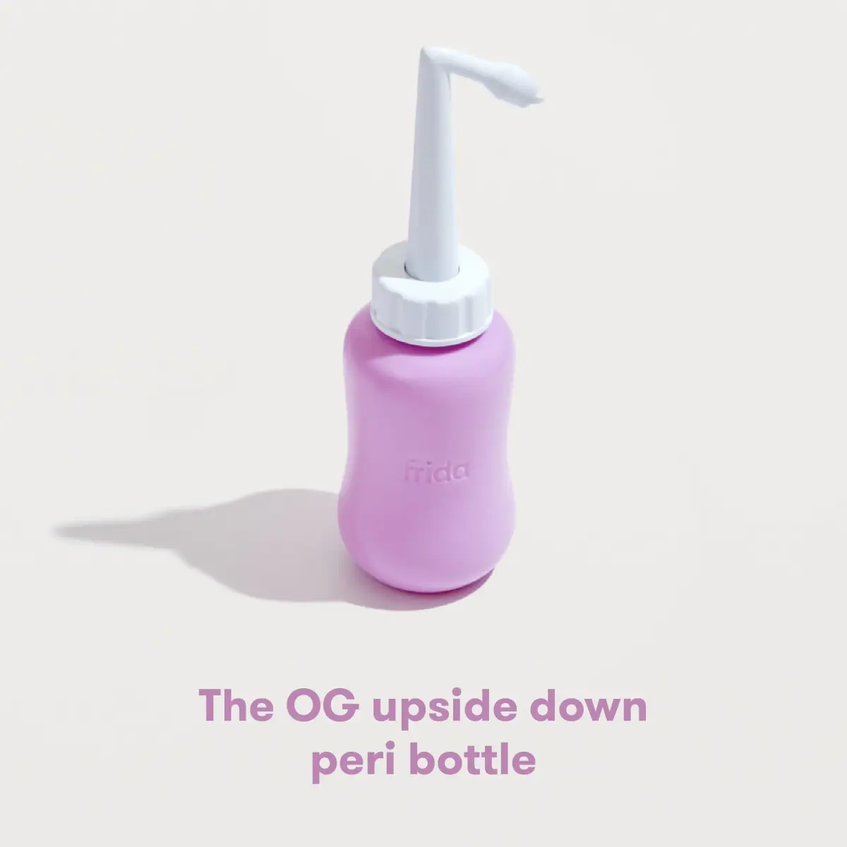 Frida Mom Upside Down Peri Bottle for Postpartum Care, Portable Bidet 296ml (10 Fl Oz) | Essential Postpartum Recovery Tool - view 2