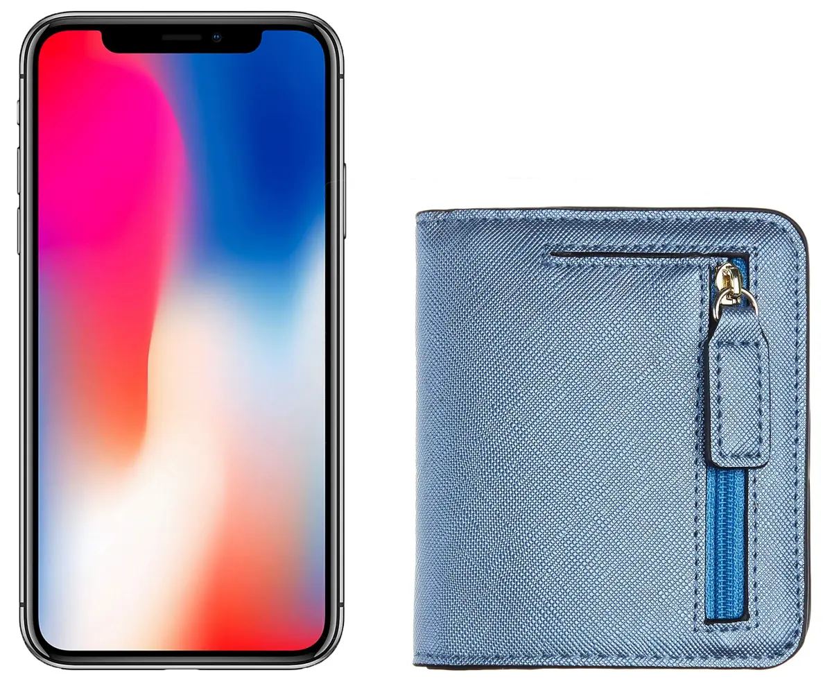 Toughergun RFID Blocking Small Compact Bifold Wallet for Women | 10.67cm x 9.14cm x 2.03cm (4.2" x 3.6" x 0.8") - view 6