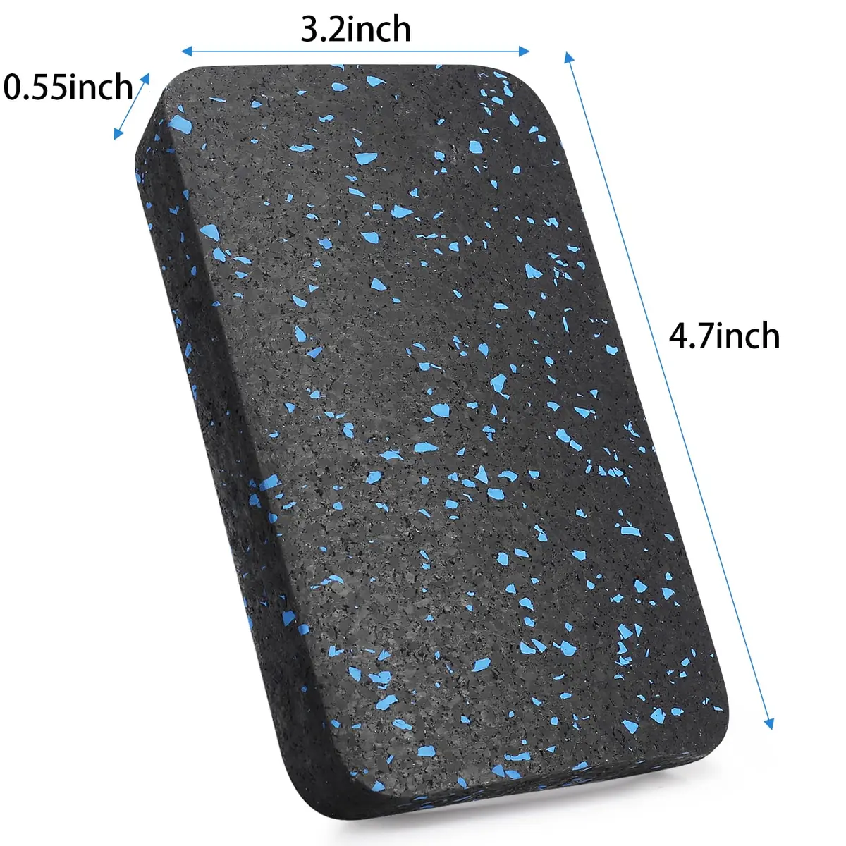 BestXD Rubber Treadmill Mat Pads, 6-Pack | Support up to 1000 lb, Vibration & Noise Absorption, Floor Protection (70-120 chars) - view 6