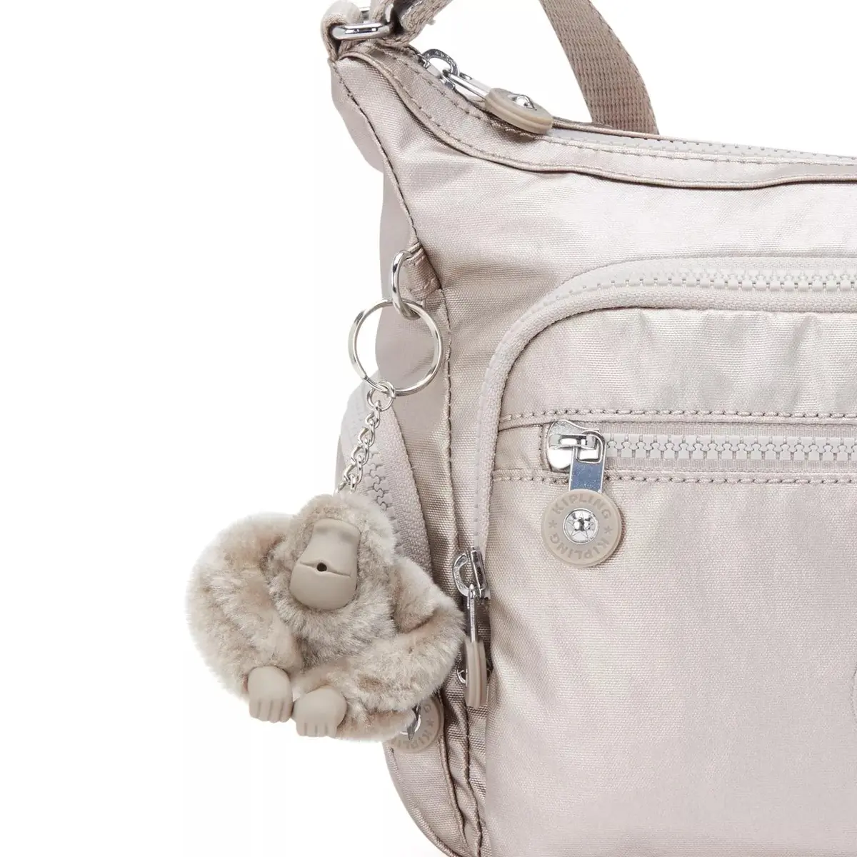 Kipling Women's Gabbie Small Crossbody Bag Metallic Glow | Lightweight Everyday Purse, Casual Shoulder Bag (7 L / 0.36 kg) - view 7