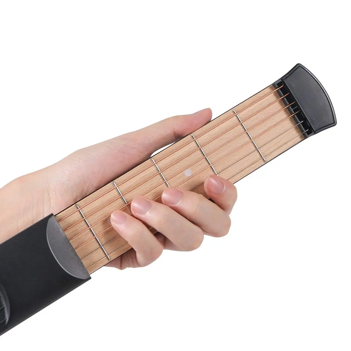 COOLOOK Pocket Guitar Practice Neck, 6 Fret | Portable Guitar Chord Practice Tool for Beginners - view 5