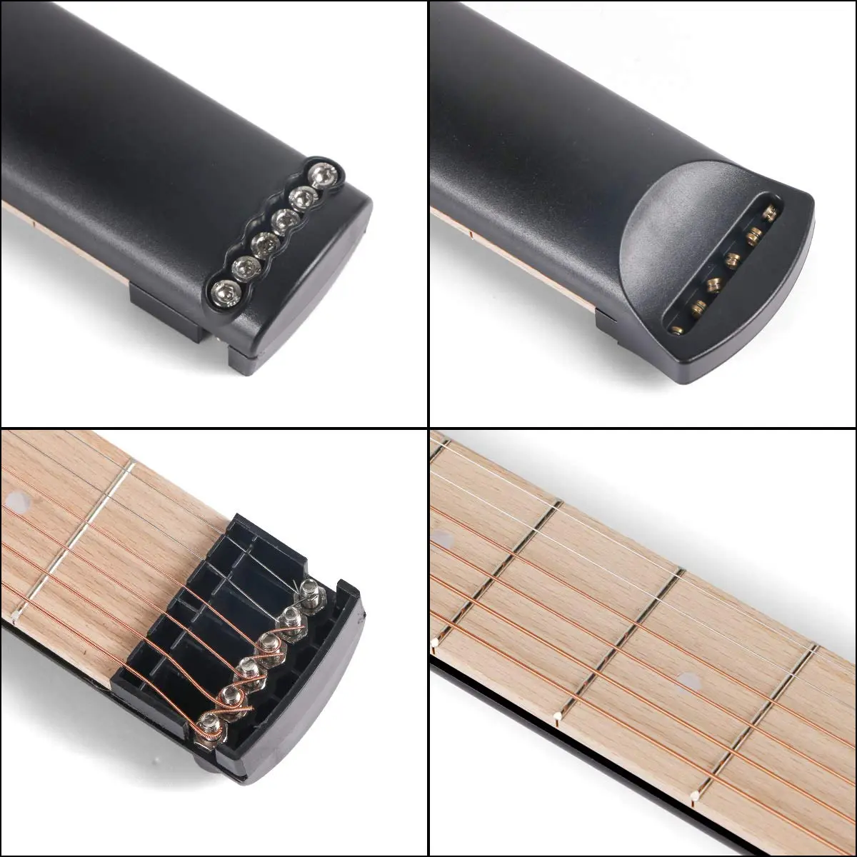 COOLOOK Pocket Guitar Practice Neck, 6 Fret | Portable Guitar Chord Practice Tool for Beginners - view 2